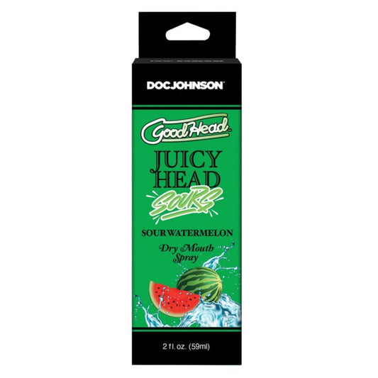 GoodHead Juicy Head Dry Mouth Spray - Sour Watermelon packaging.