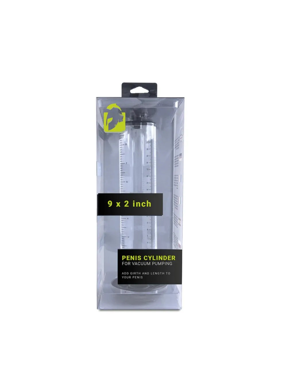 Brutus Get Bigger Premium Penis Cylinder 9x2" (Cylinder Only)