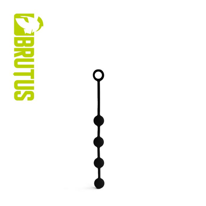 Brutus Pearls silicone anal beads 3  sizes 30mm 40mm 50mm seamless construction