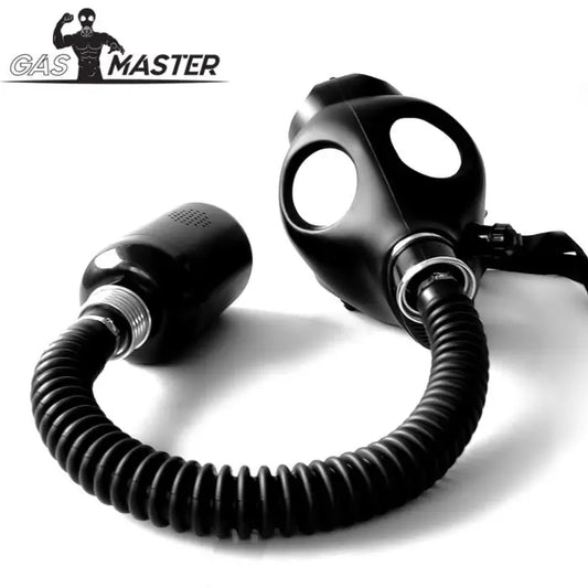 Gasmaster Gas Mask Stinky Sniffer Bottle attached to gas mask