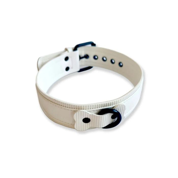 Brutus Vegan Puppy Collar White