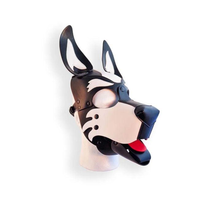 Brutus Vegan Pup Hood Black/White