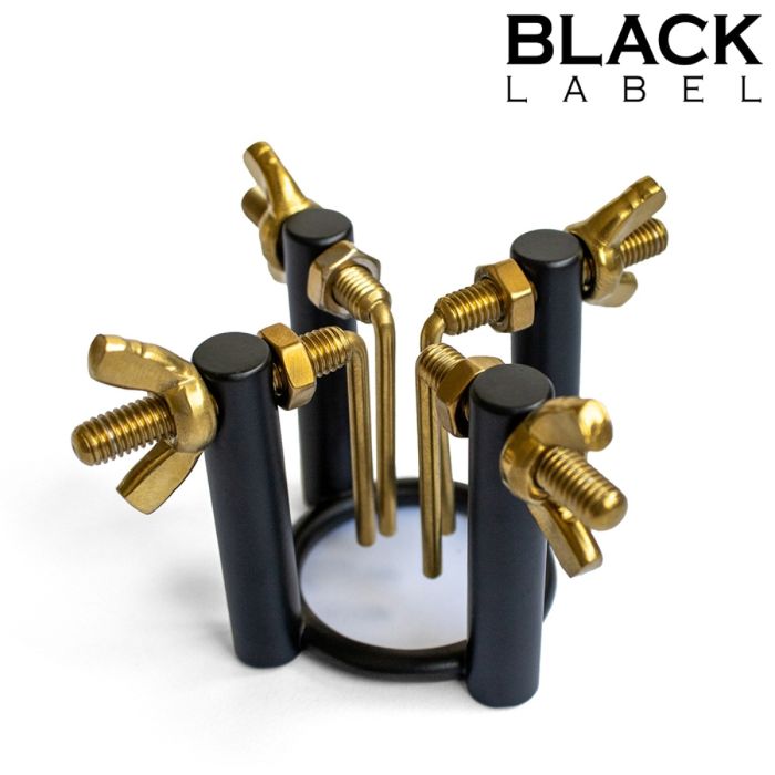 Black Label 4-Way Urethral Stretcher safe advanced sound, top view