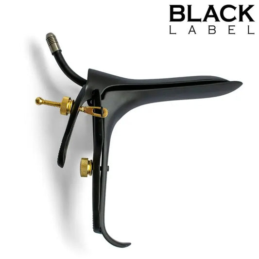 Black Label Cusco Speculum with Lube Tube Black/Gold