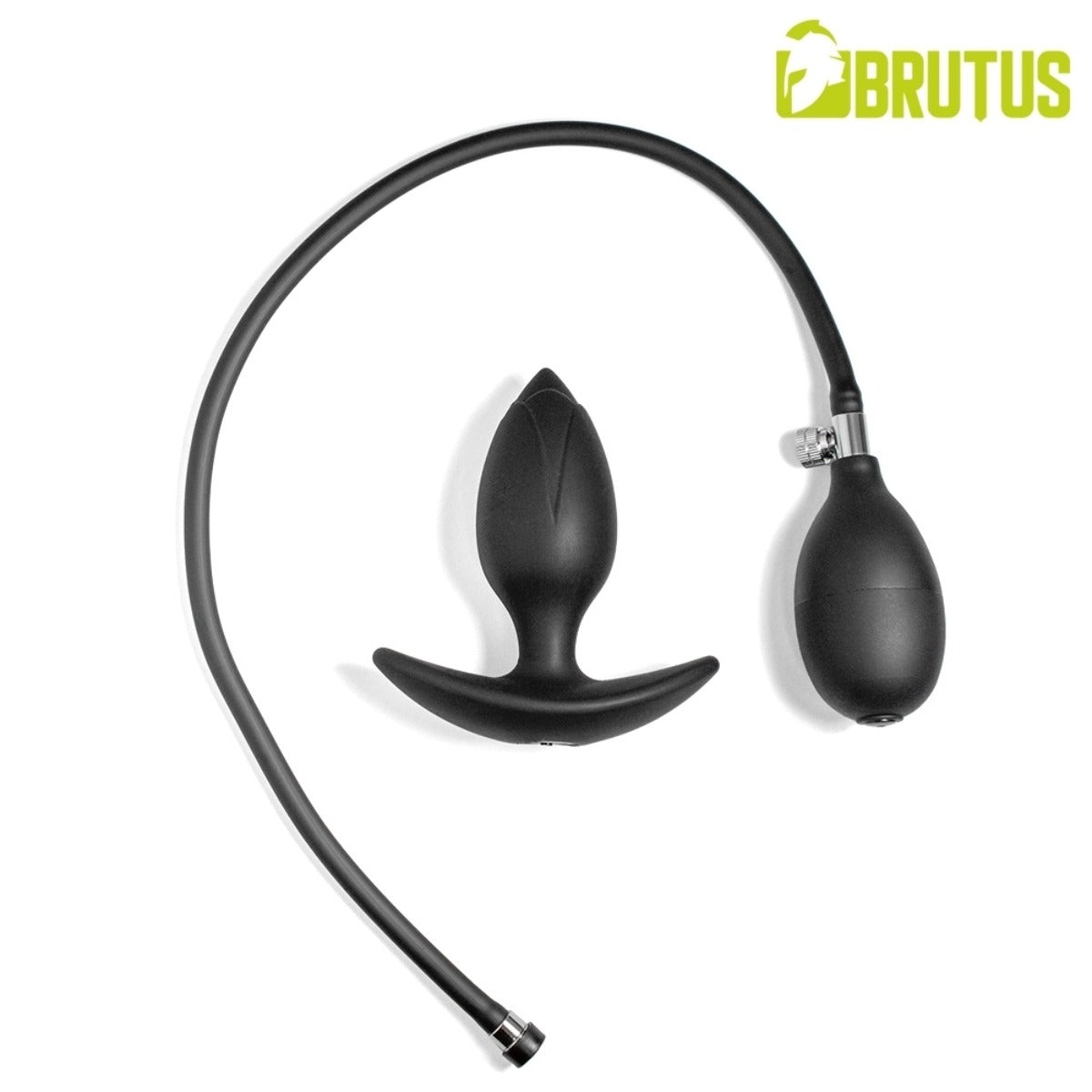 BRUTUS Inflatable Rattler Plug with Magnetic Inflator with pump detached from plug