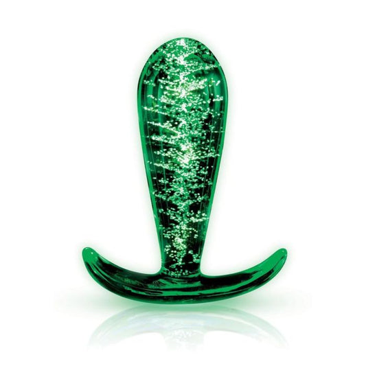 Whipsmart Glow in the Dark Glass Butt Plug