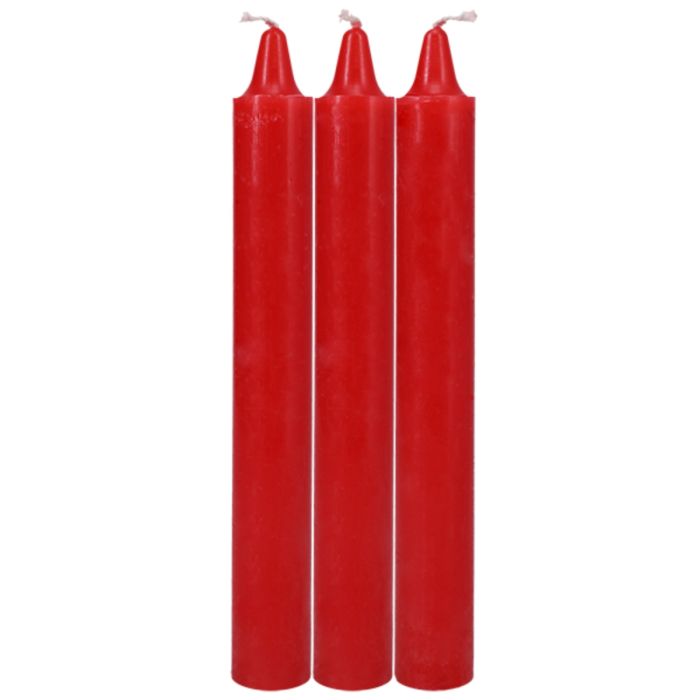 Doc Johnson Japanese Drip Candles 3 pack Red Prowler RED