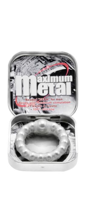 Nanma 'Maximum Metal' 100% Silicone Cock Ring