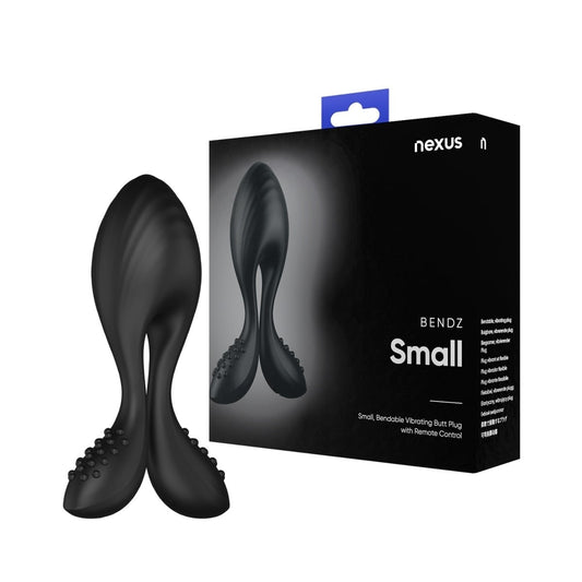 Bendz Bendable Vibrating Plug With Remote Small with packaging
