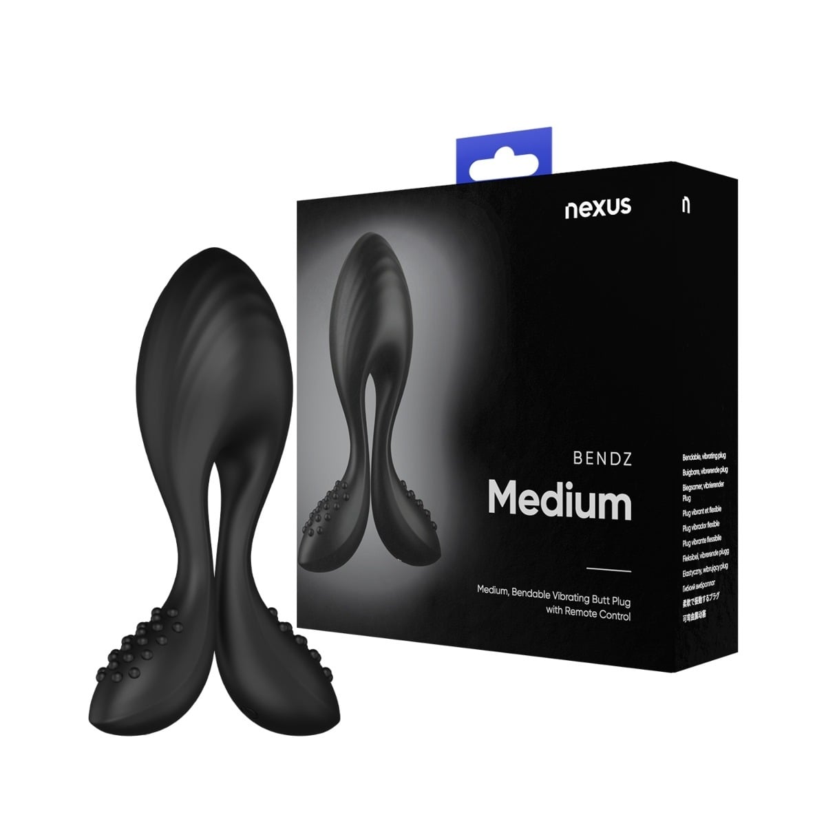 Nexus Bendz Bendable Vibrating Plug Medium with packaging