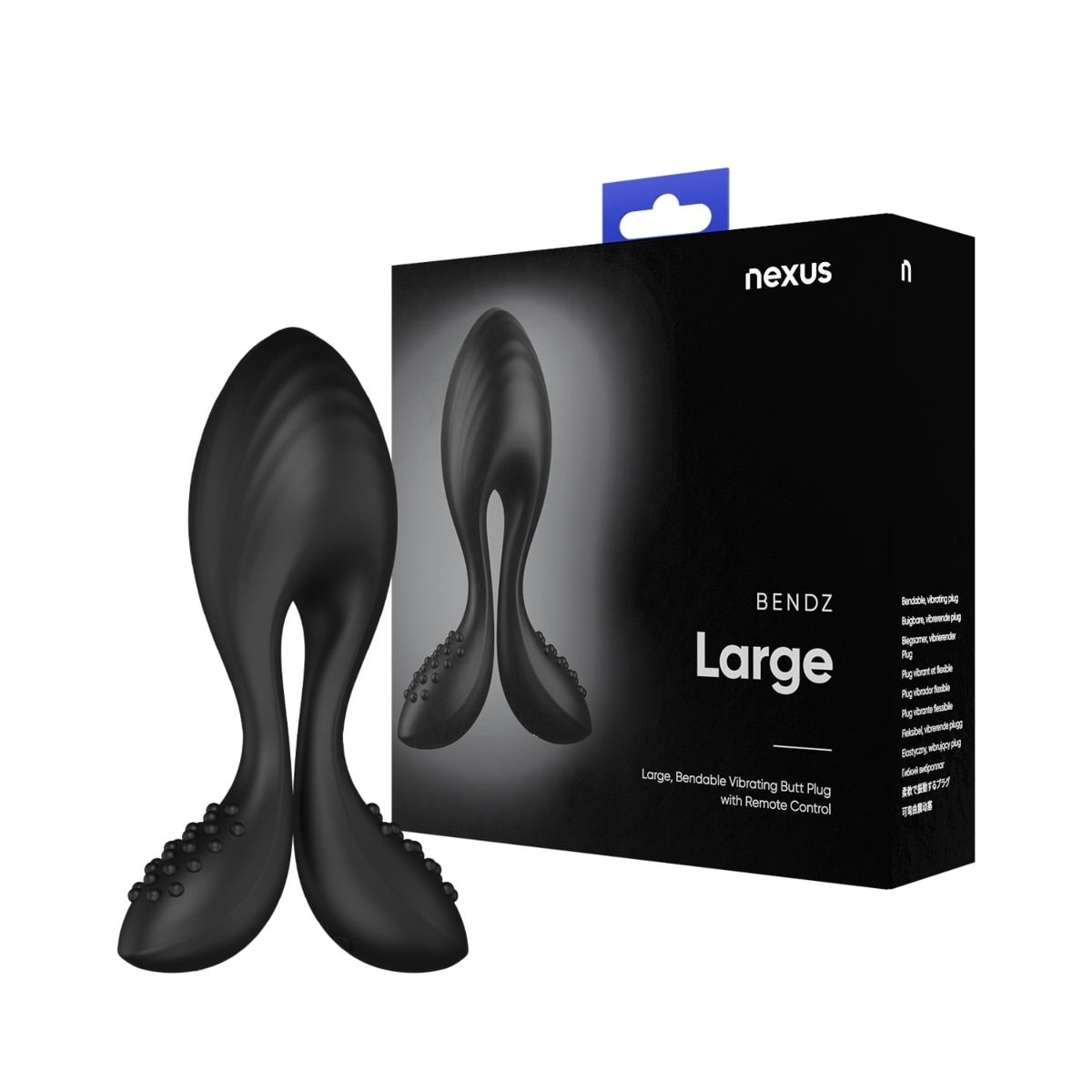 Nexus Bendz Bendable Vibrating Plug Large with packaging