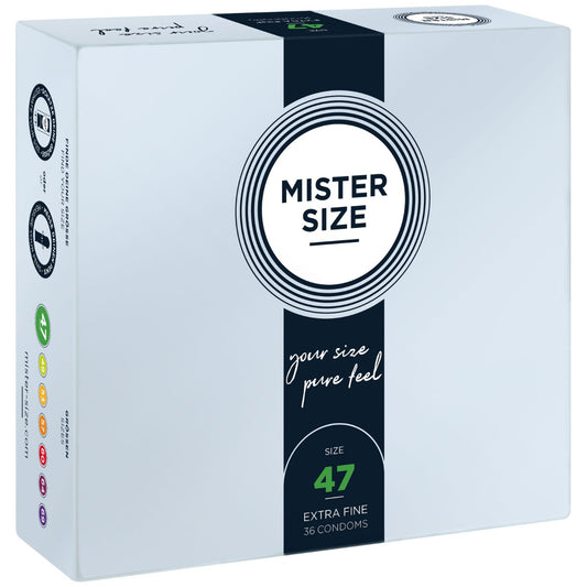 Mister Size Pure Feel Condoms 47mm (8085938307311)
