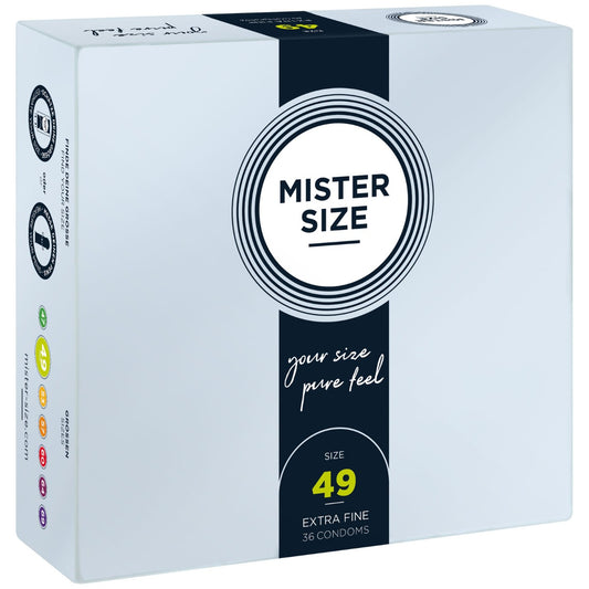 Mister Size Pure Feel Condoms 49mm (8085938962671)