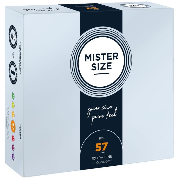 Mister Size Pure Feel Condoms 57mm (8085940895983)