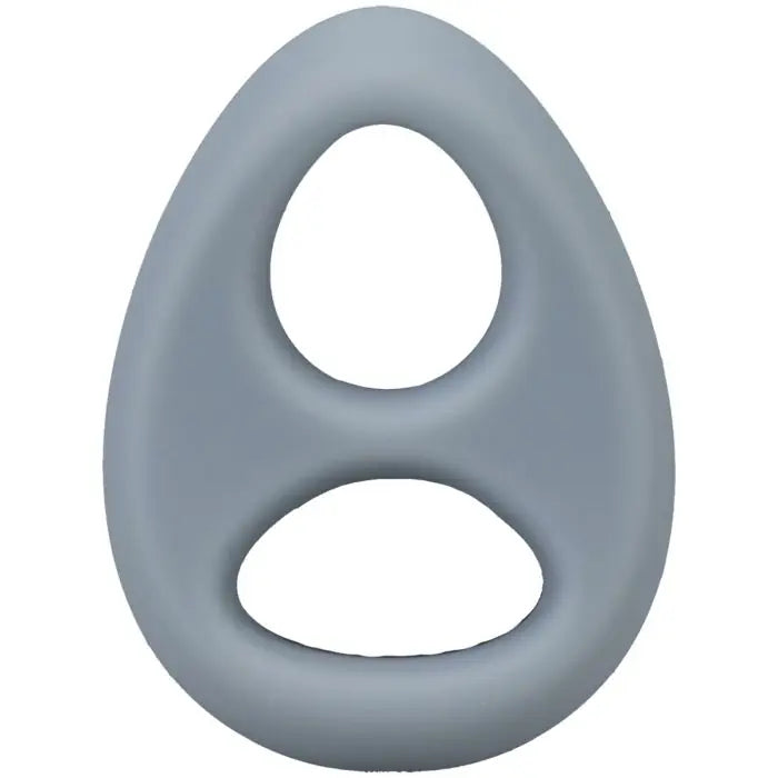 Rock Solid The Code Silicone Cock Ring & Bandana Grey ring only