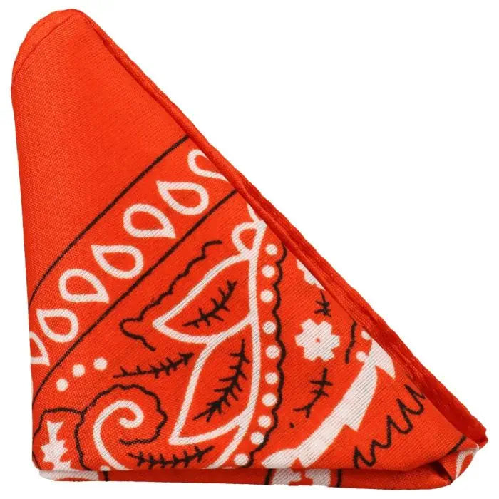 Rock Solid The Code Silicone Cock Ring & Bandana Orange bandana
