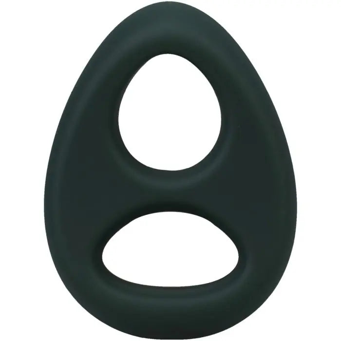 Rock Solid The Code Silicone Cock Ring & Bandana Hunter Green cock ring only