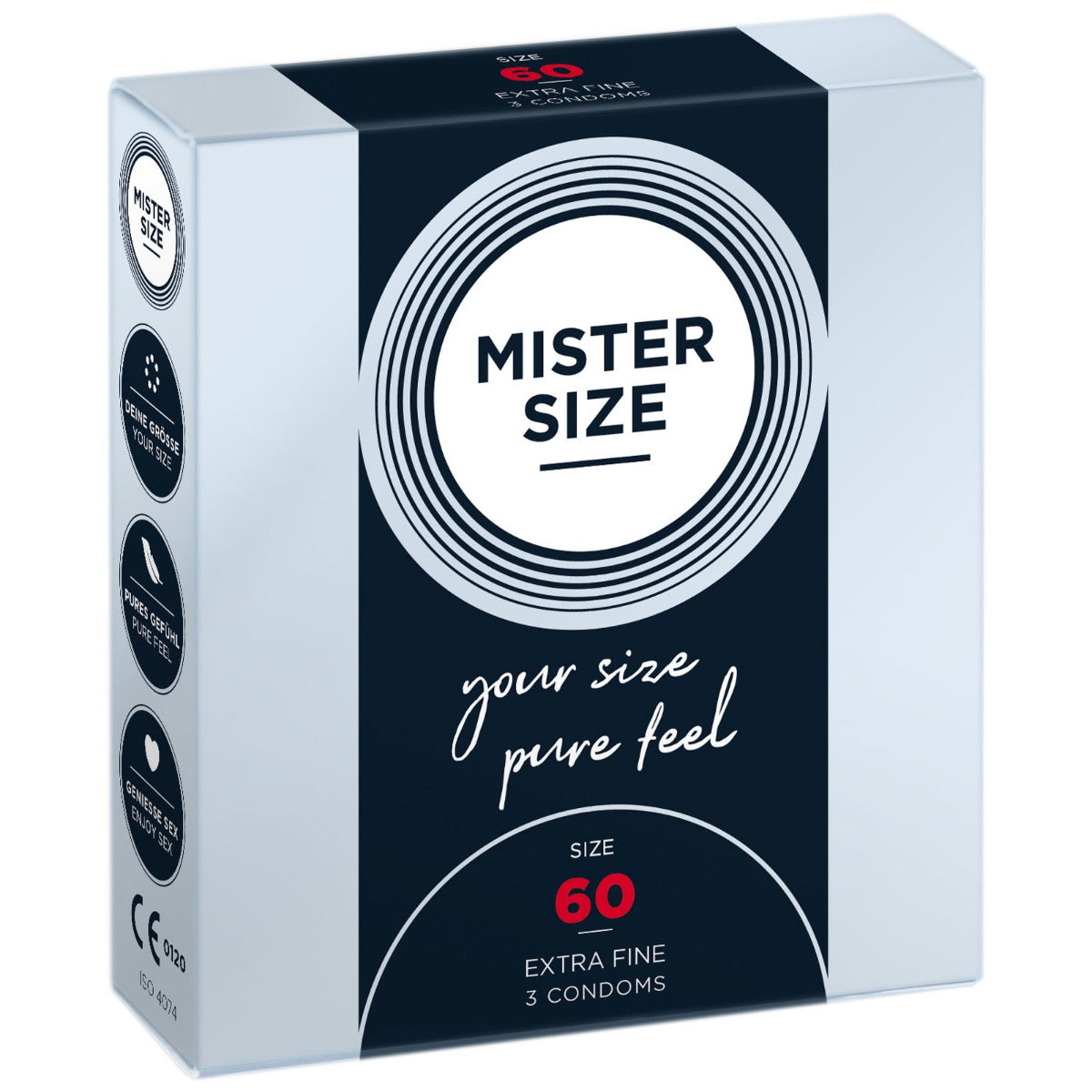 Mister Size Pure Feel Condoms 60mm (8085941747951)