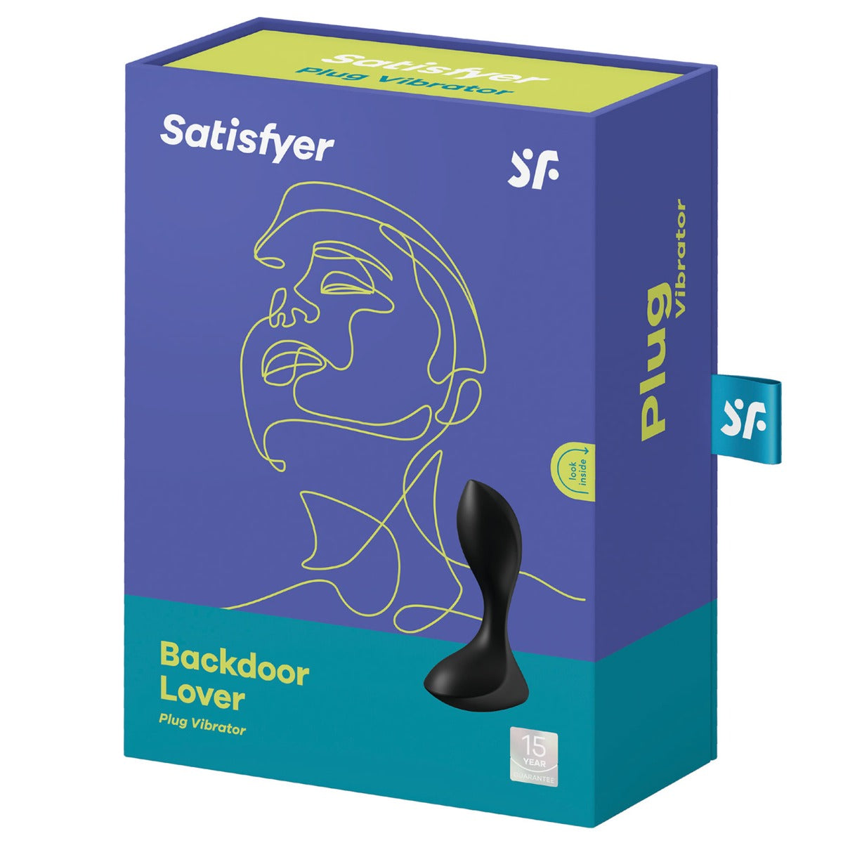 Backdoor Lover Plug Black (8097218265327)