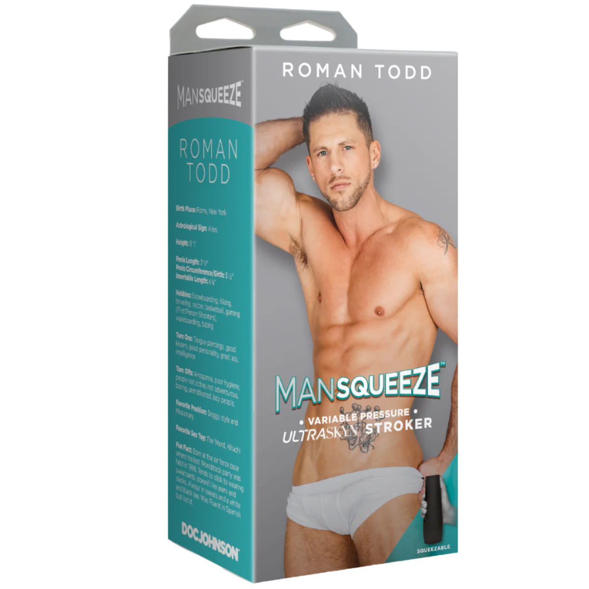 Man Squeeze Roman Todd Stroker Masturbator