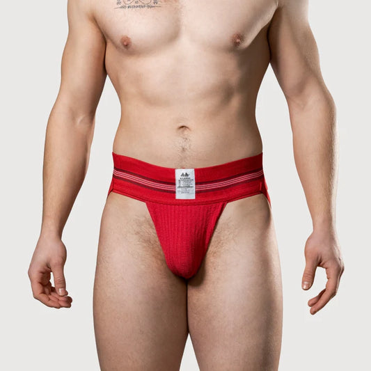 Meyer Marketing Original Edition 3" Jock Strap Scarlet