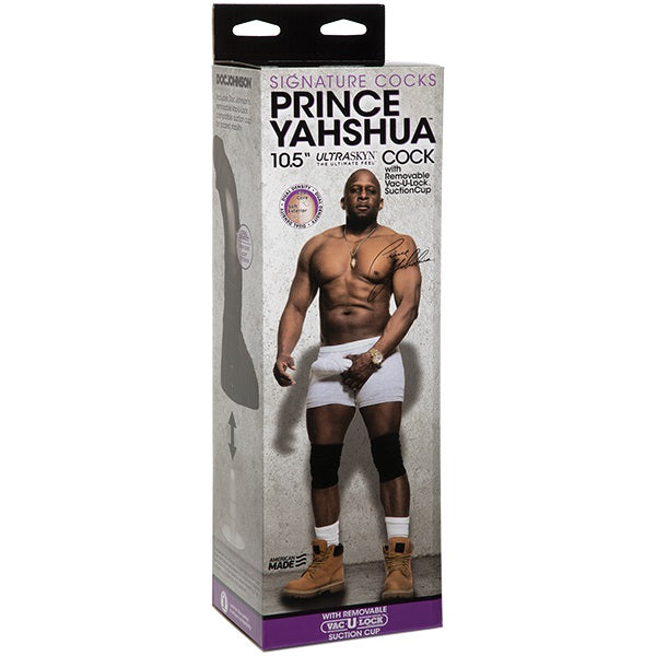 Signature Cocks Prince Yahshua Cock UltraSkyn 10.5 inch Dildo with Removable Vac-U-Lock Suction Cup (8183711793391)