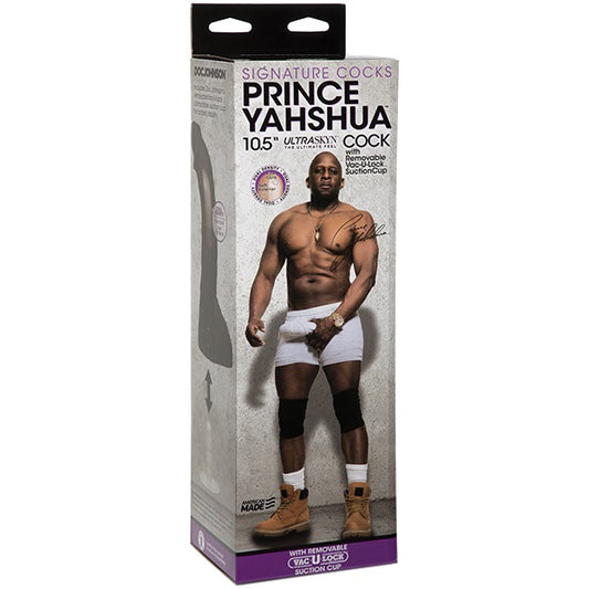 Signature Cocks Prince Yahshua Cock UltraSkyn 10.5 inch Dildo with Removable Vac-U-Lock Suction Cup (8183711793391)