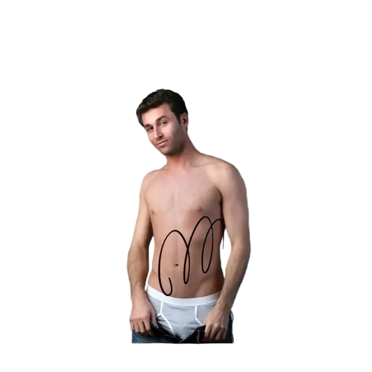 Signature Cocks James Deen ULTRASKYN Cock and Balls 8 inches packaging