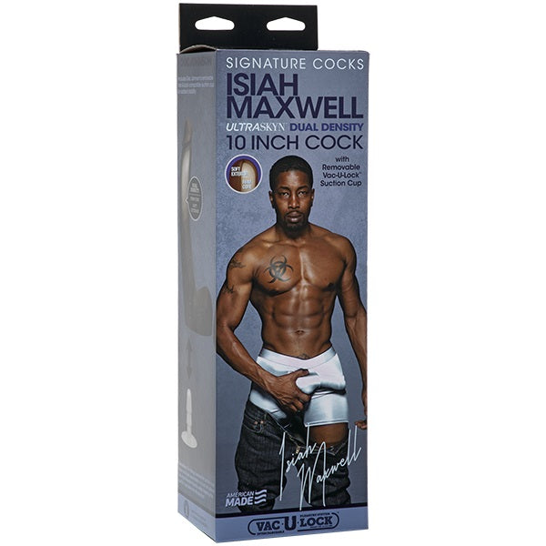 Copy of Signature Cocks Isiah Maxwell Cock UltraSkyn 10 inch Dildo with Removable Vac-U-Lock Suction Cup (8145540448495)