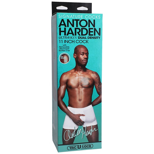 Signature Cocks Anton Harden Cock UltraSkyn 11 inch Dildo with Removable Vac-U-Lock Suction Cup (8183717331183)