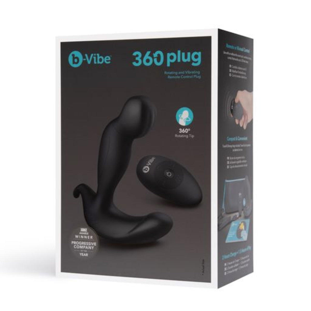 b-Vibe 360 Vibrating Prostate Massager Butt Plug