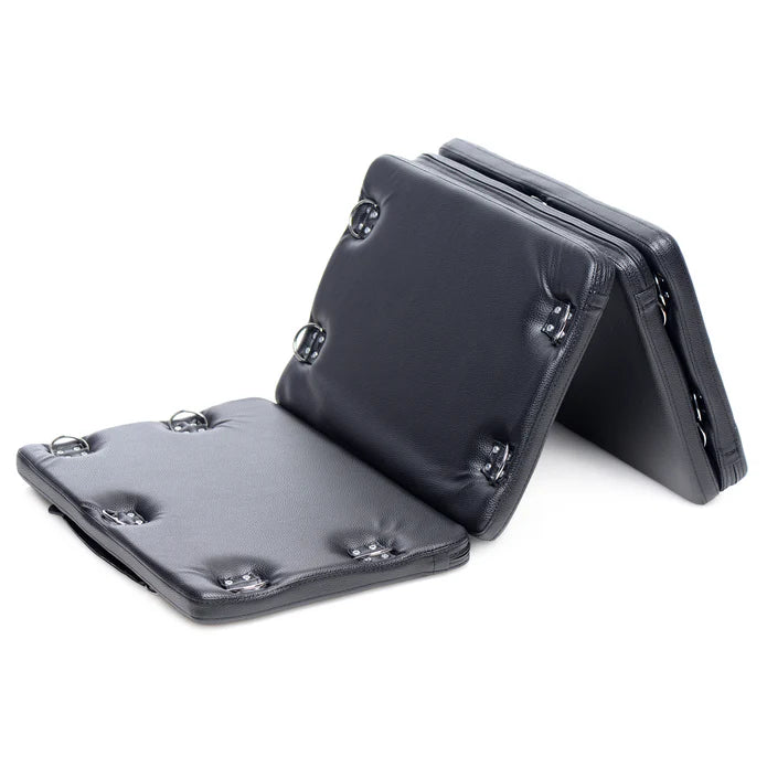 Strict Bondage Board XL semi folded against a white background