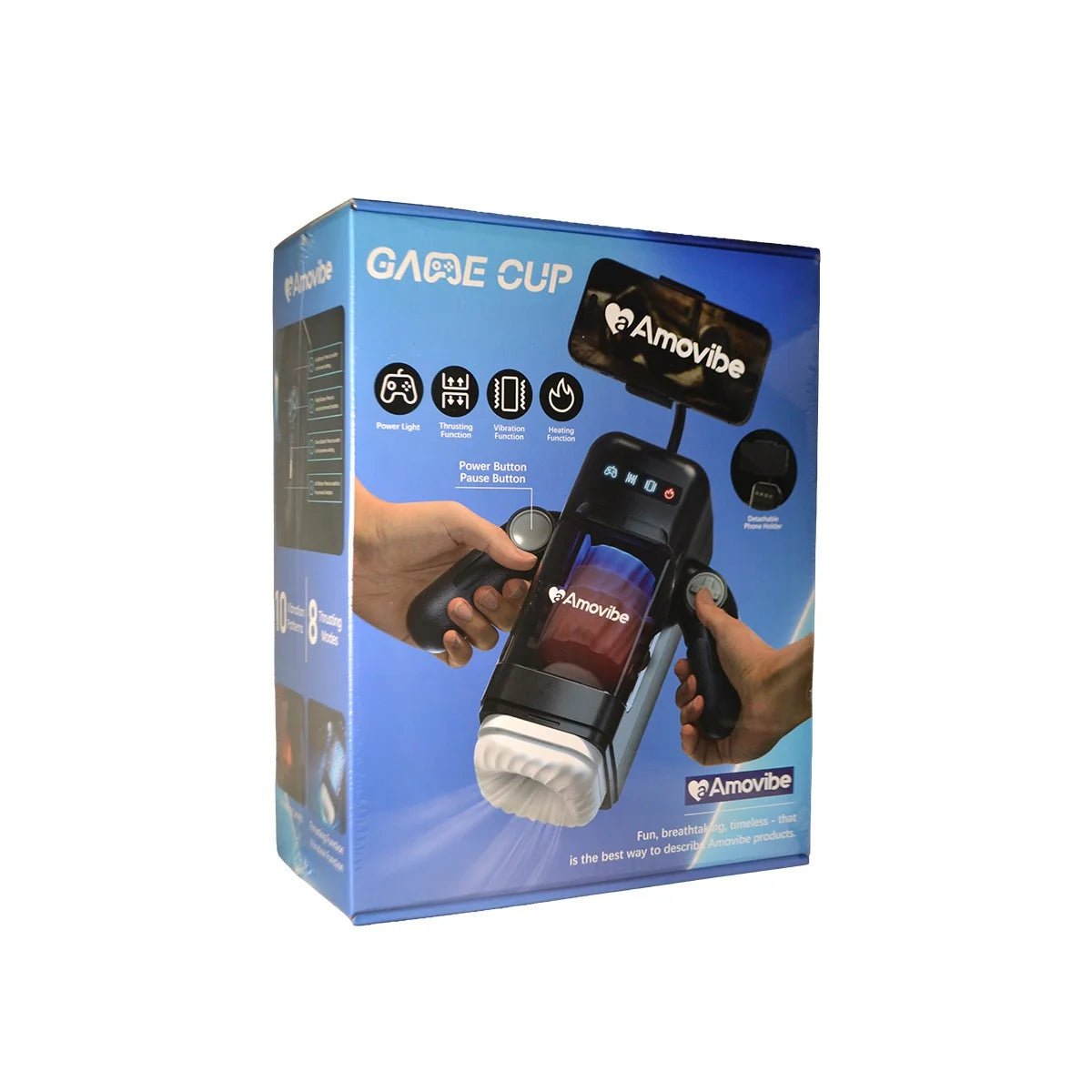 Amovibe Game Cup Automatic Masturbator packaging
