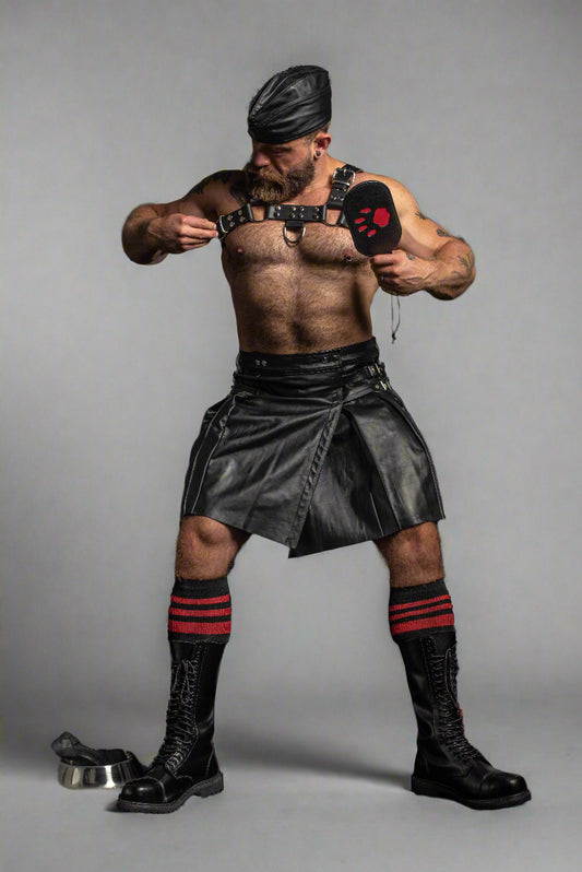 Prowler RED Leather Kilt