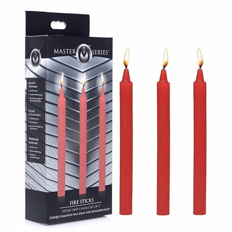 Fetish Drip Candles 3 Pack - Red (6940353298596)