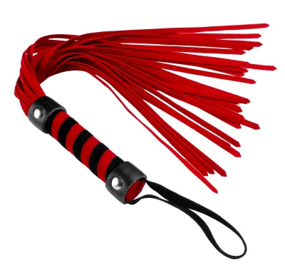 Short Suede Flogger Red (8099752411375)