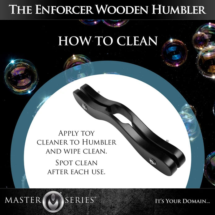 Master Series Enforcer Black Wooden Humbler