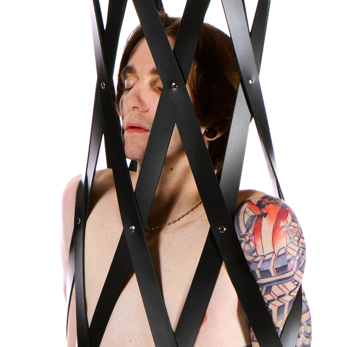 Hanging Rubber Strap Cage (8086421111023)