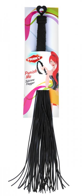 Frisky Punish Me Silicone Flogger