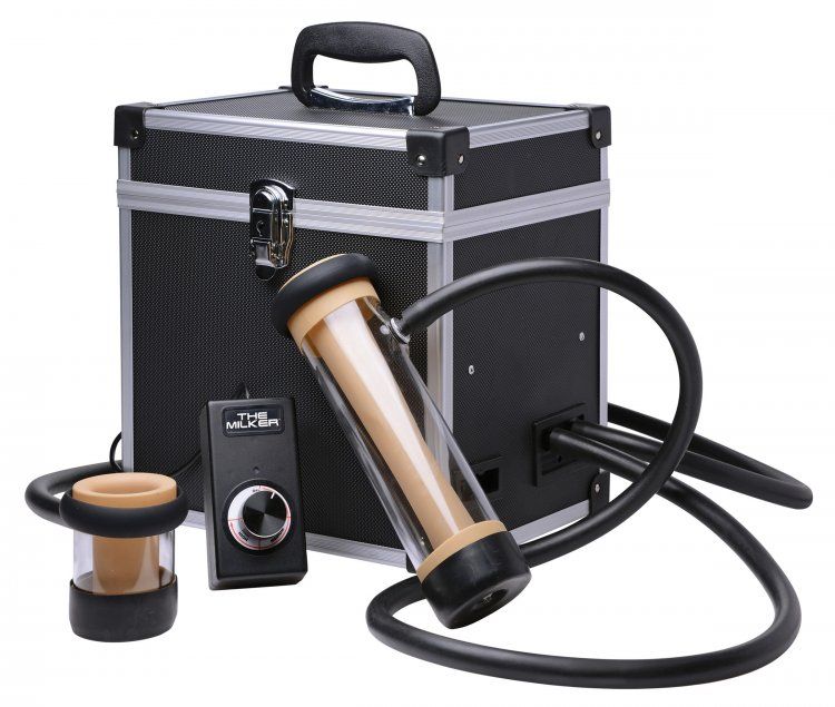 The Milker Dual Cylinder Deluxe Stroking Machine (8084990132463)