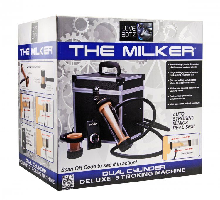 The Milker Dual Cylinder Deluxe Stroking Machine (8084990132463)