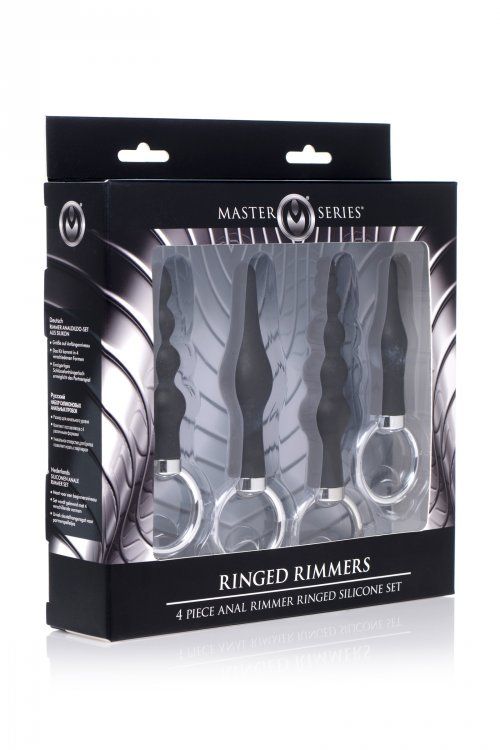 4 Piece Anal Rimmer Ringed Kit (6676201865380)
