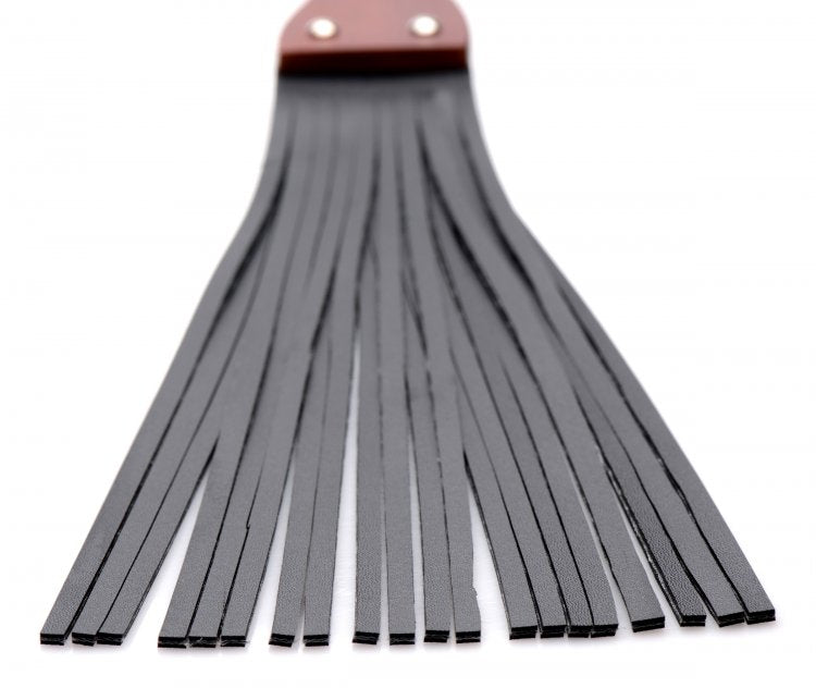 Master Series Master Lasher Wooden Strand Flogger