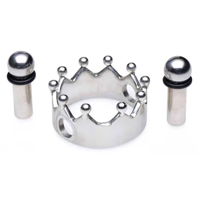 Master Series Crowned Magnetic Crown Nipple Clamps