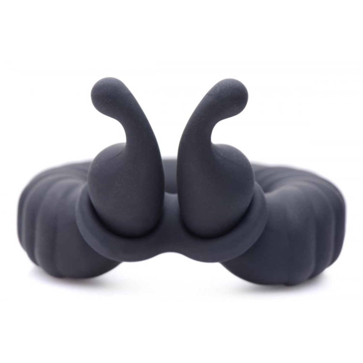 Trinity For Men 10x Cobra Dual Stimulation Silicone Cock Ring Black (8182718365935)