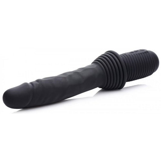 10X Thrust Master Vibrating and Thrusting Dildo with Handle (8073689170159)