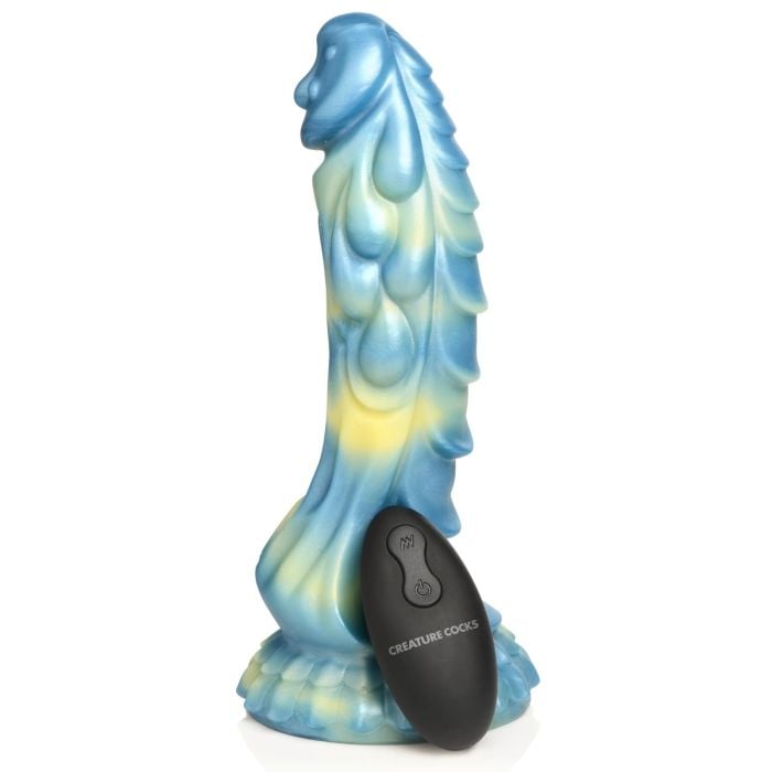 Creature Cocks Sea Stallion Vibrating Silicone Dildo with Remote