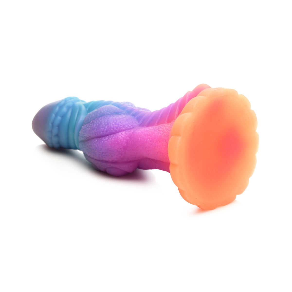 Creature Cocks Galactic Cock Alien Creature Glow In The Dark Silicone Dildo (8274311807215)