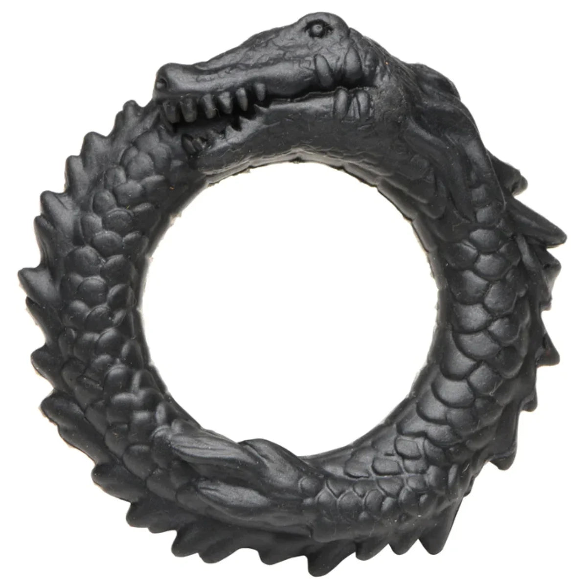 Creature Cocks Black Caiman Silicone Cock Ring