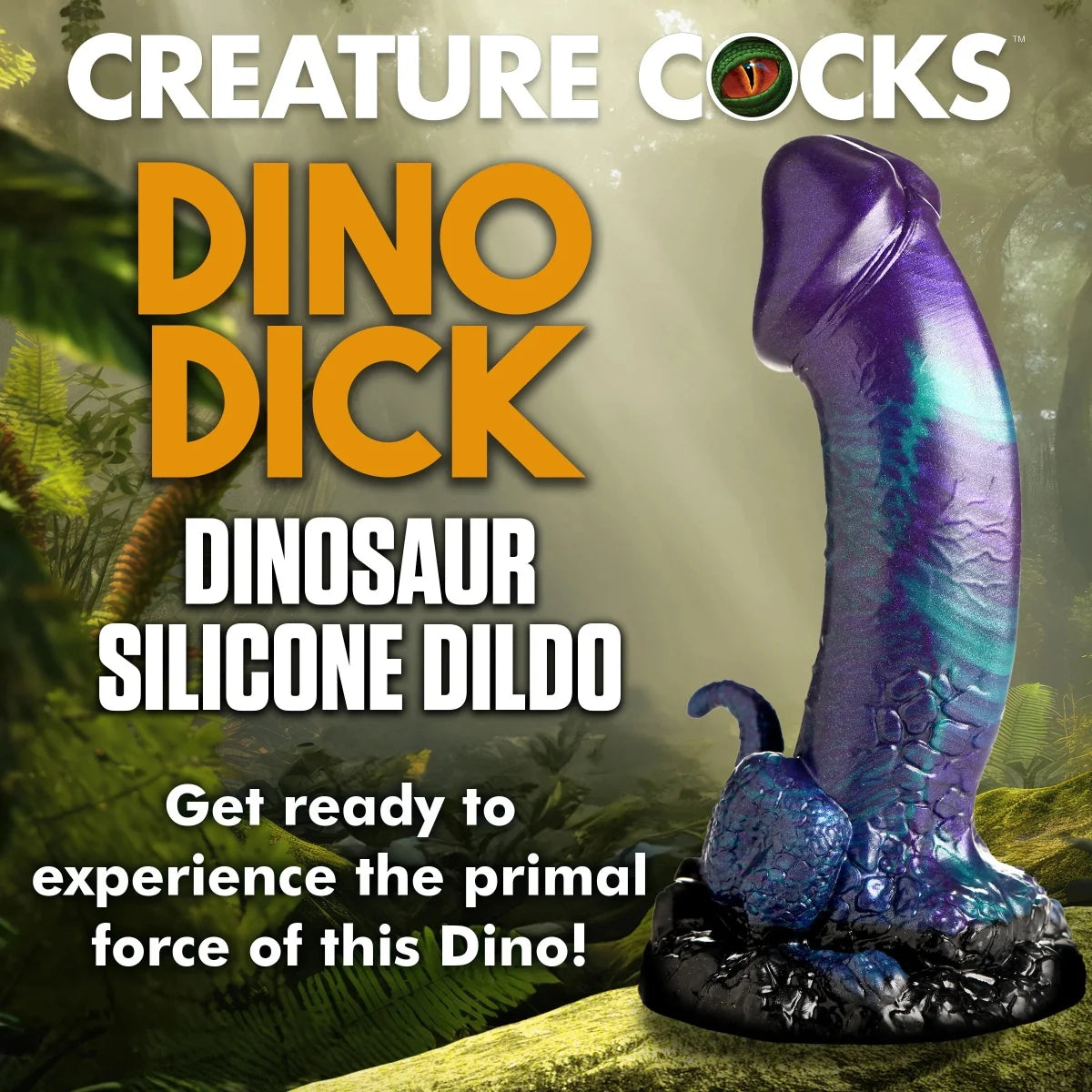 Creature Cocks Dino Dick Silicone Dildo